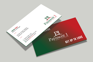Business Card Design by Tripti Ranjan Gain for Payment 1 Financial | Design: #32869517