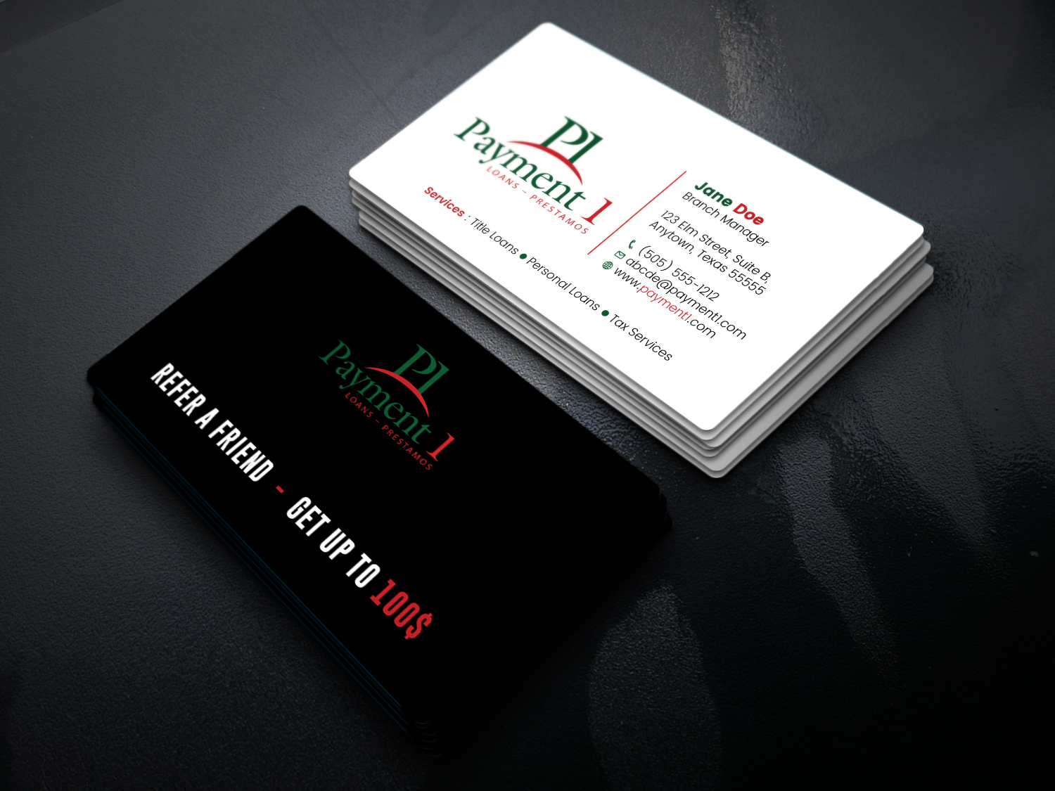 Business Card Design by Tripti Ranjan Gain for Payment 1 Financial | Design #32869518