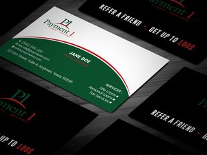 Business Card Design by Tripti Ranjan Gain for Payment 1 Financial | Design: #32869530