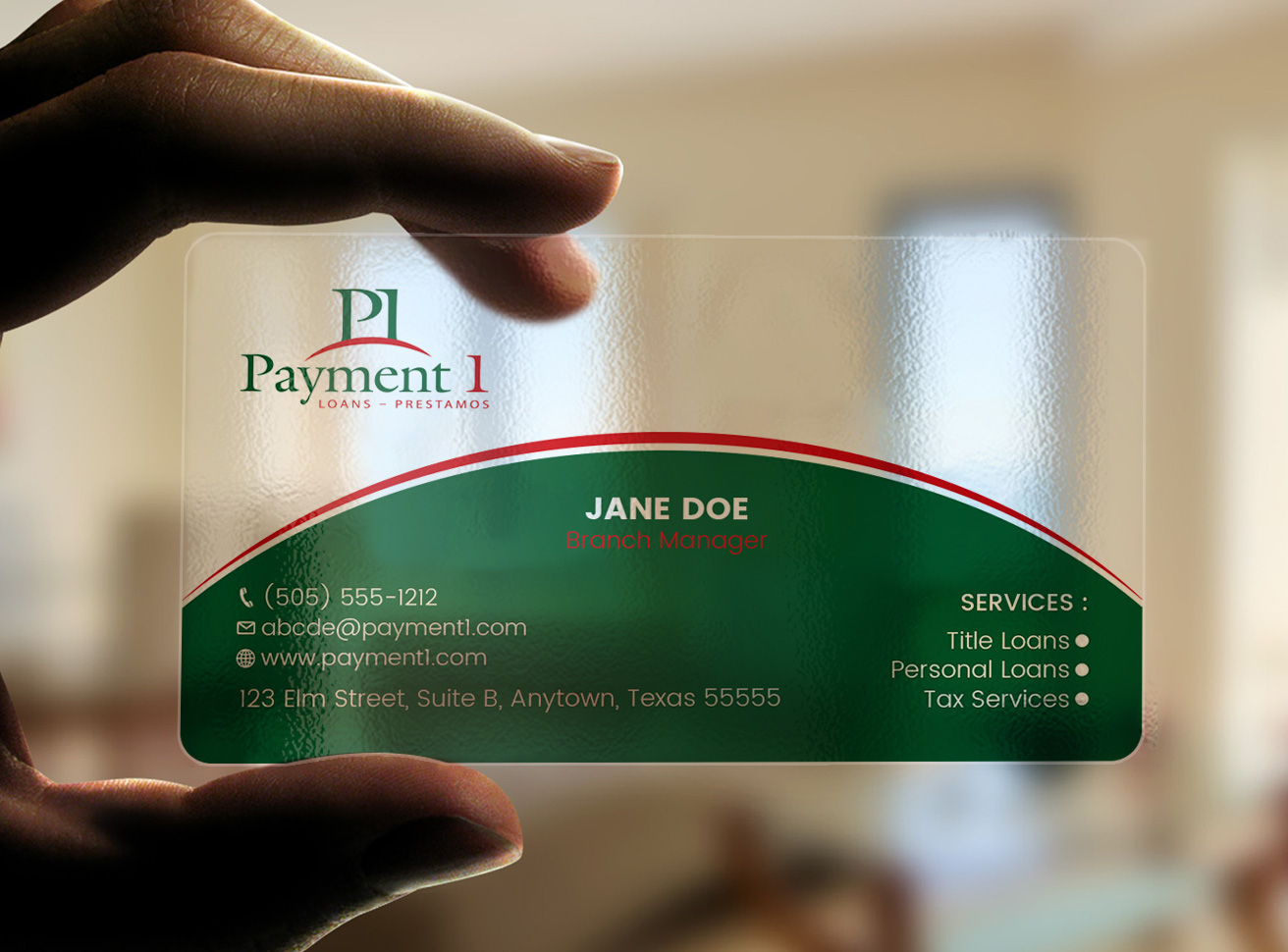 Visitenkarten-Design von Tripti Ranjan Gain für Payment 1 Financial | Design #32869536