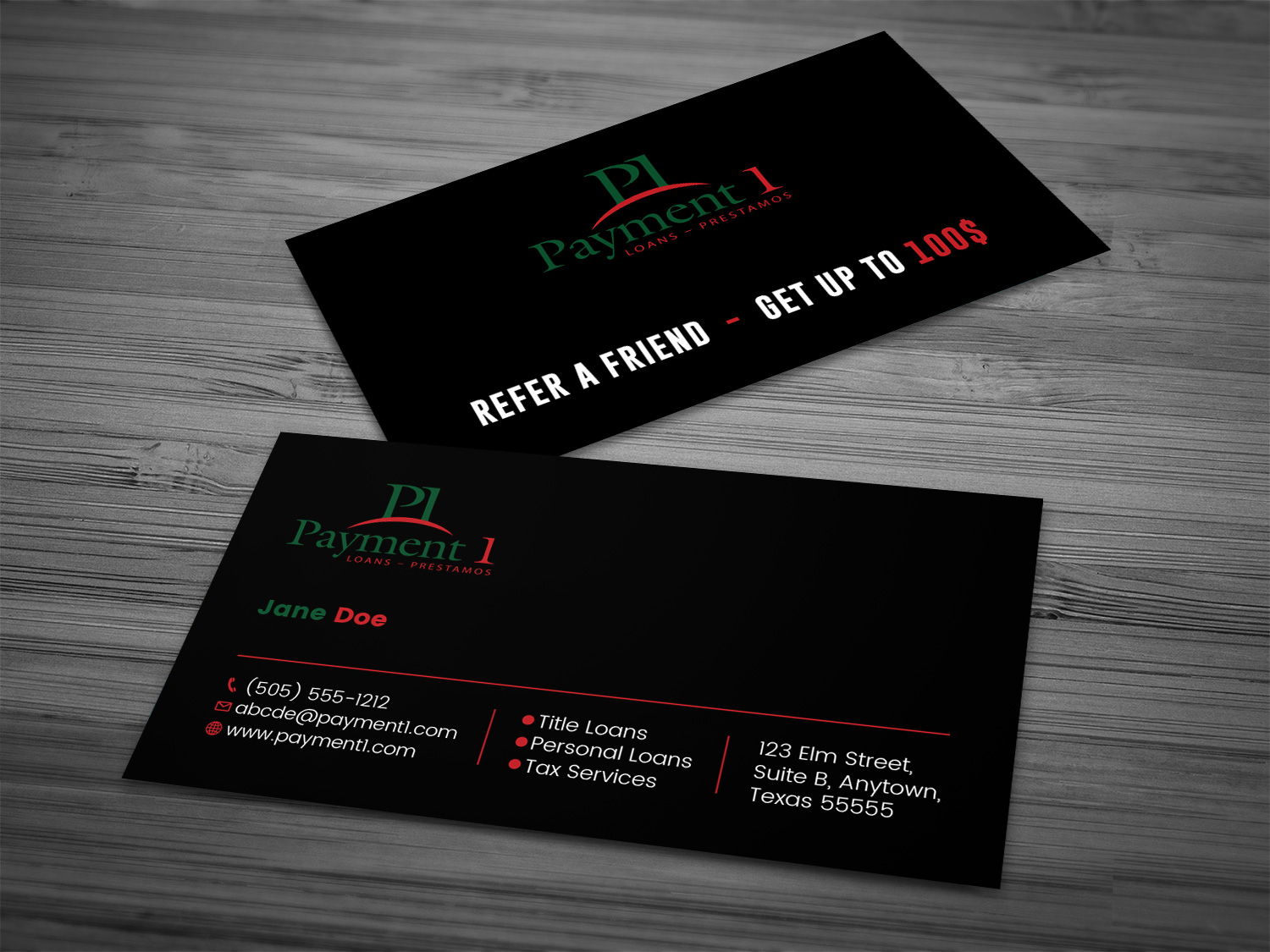 Visitenkarten-Design von Tripti Ranjan Gain für Payment 1 Financial | Design #32869537