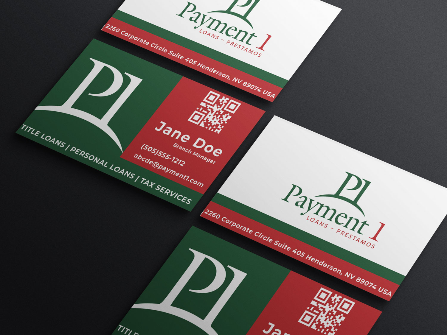 Visitenkarten-Design von Artknyte für Payment 1 Financial | Design #32997764