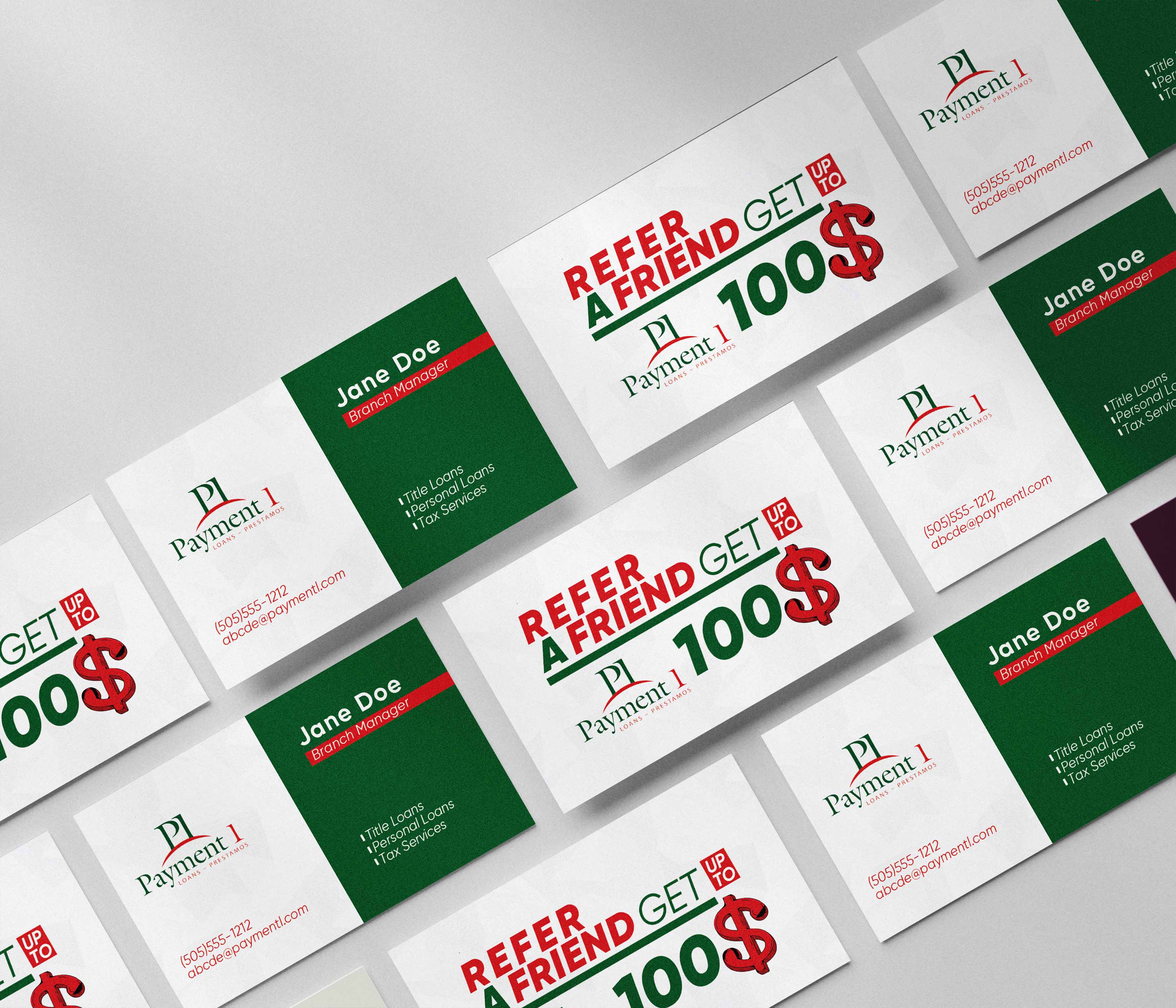 Business Card Design by mekhfioui for Payment 1 Financial | Design #33057610