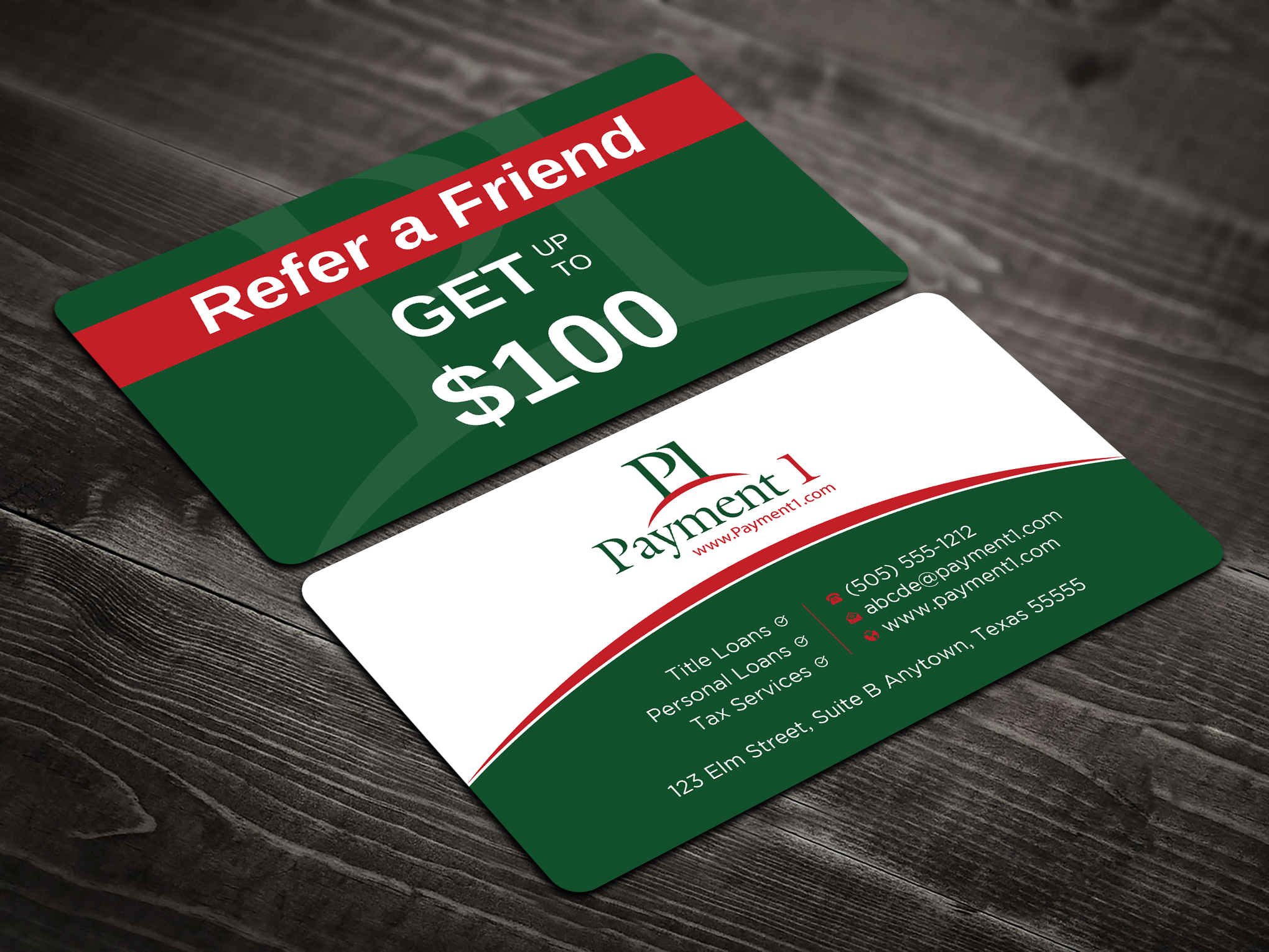 Business Card Design by Uttom 2 for Payment 1 Financial | Design #32612464