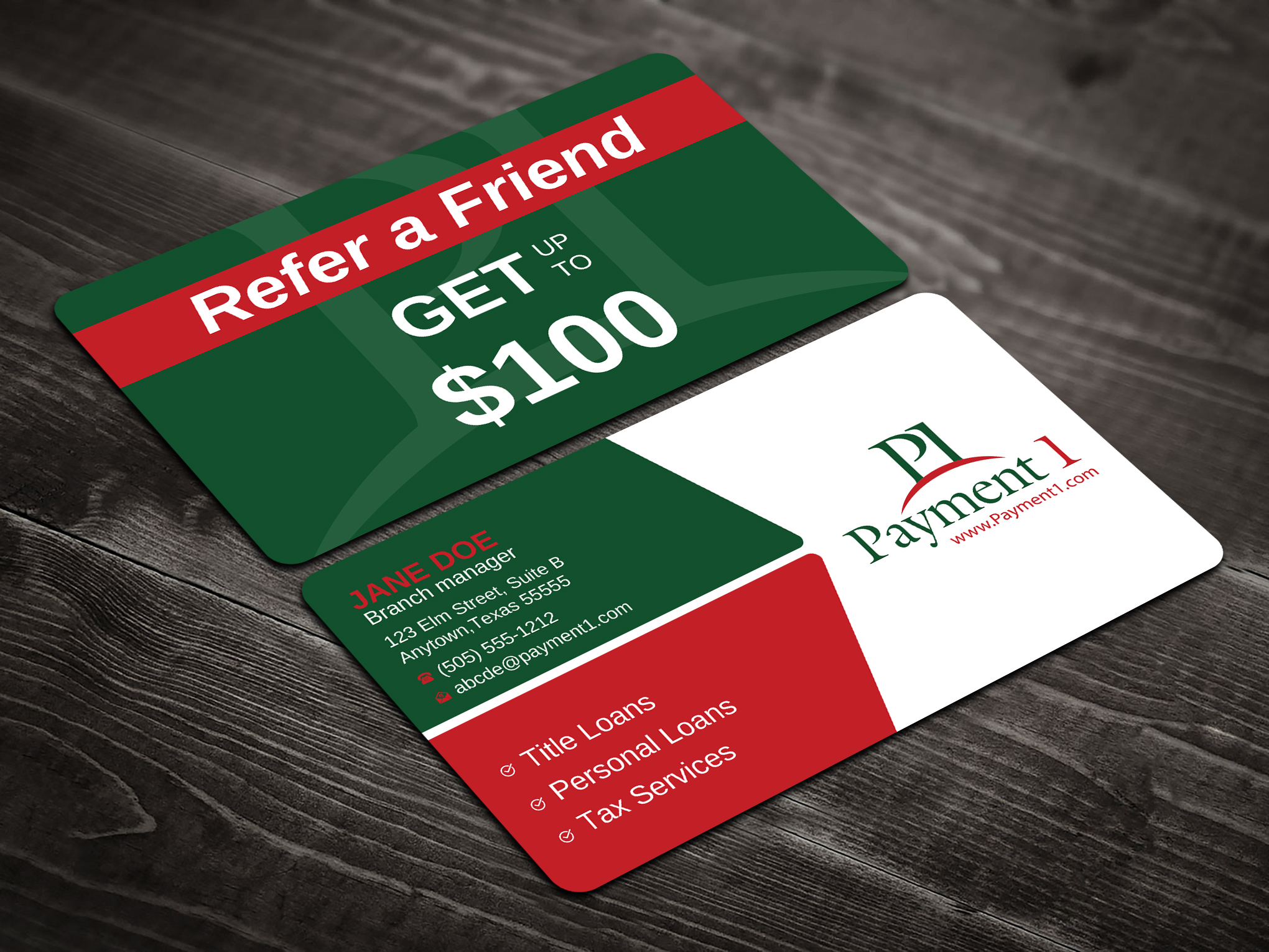 Business Card Design by Uttom 2 for Payment 1 Financial | Design #32612466