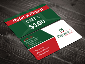 Business Card Design by Uttom 2 for Payment 1 Financial | Design: #32612466