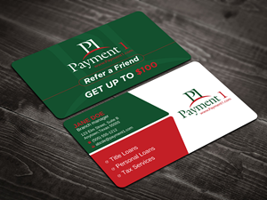 Business Card Design by Uttom 2 for Payment 1 Financial | Design: #32612474