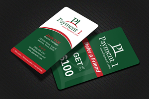 Business Card Design by Uttom 2 for Payment 1 Financial | Design: #32612475