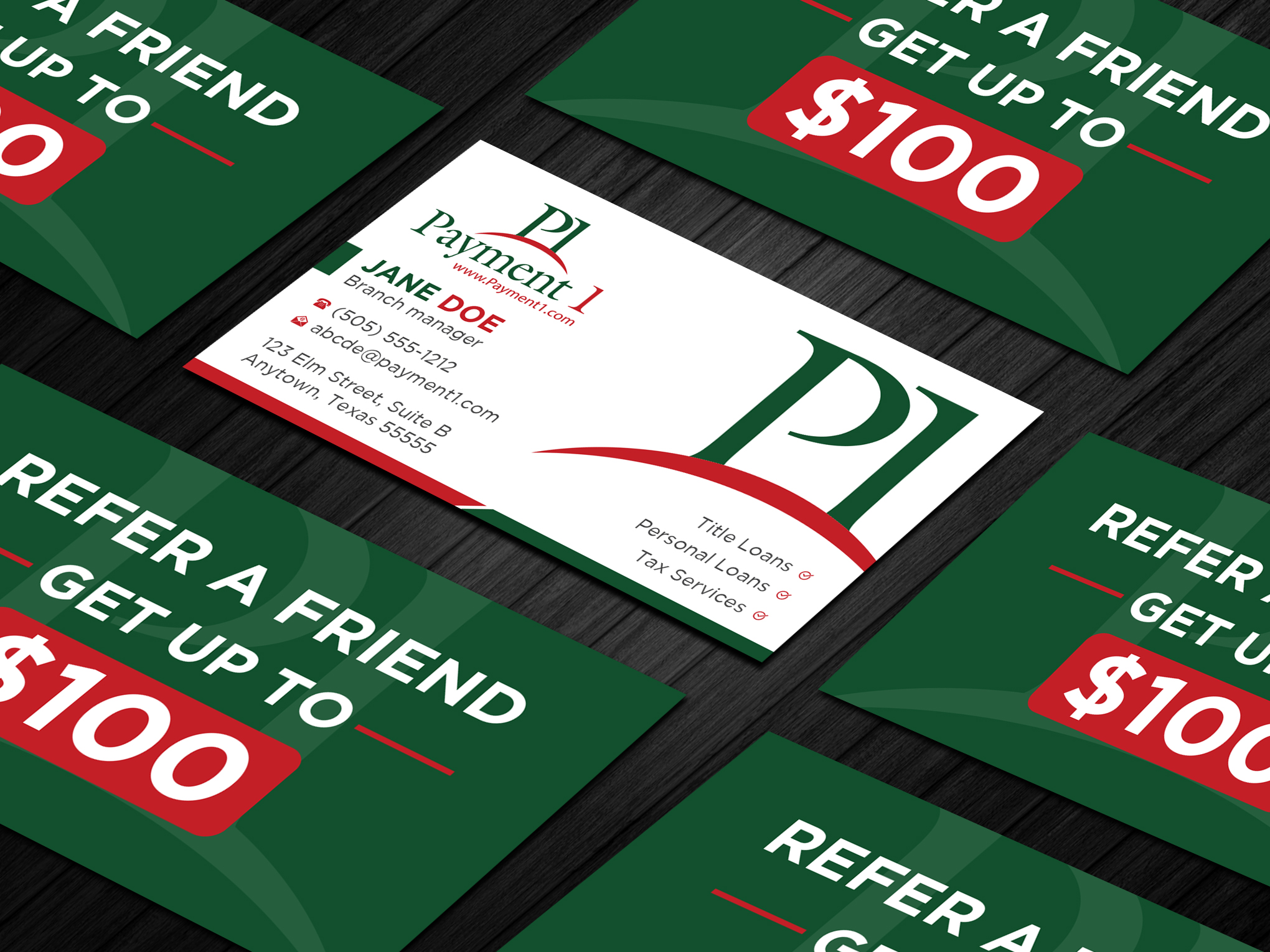 Business Card Design by Uttom 2 for Payment 1 Financial | Design #32849639
