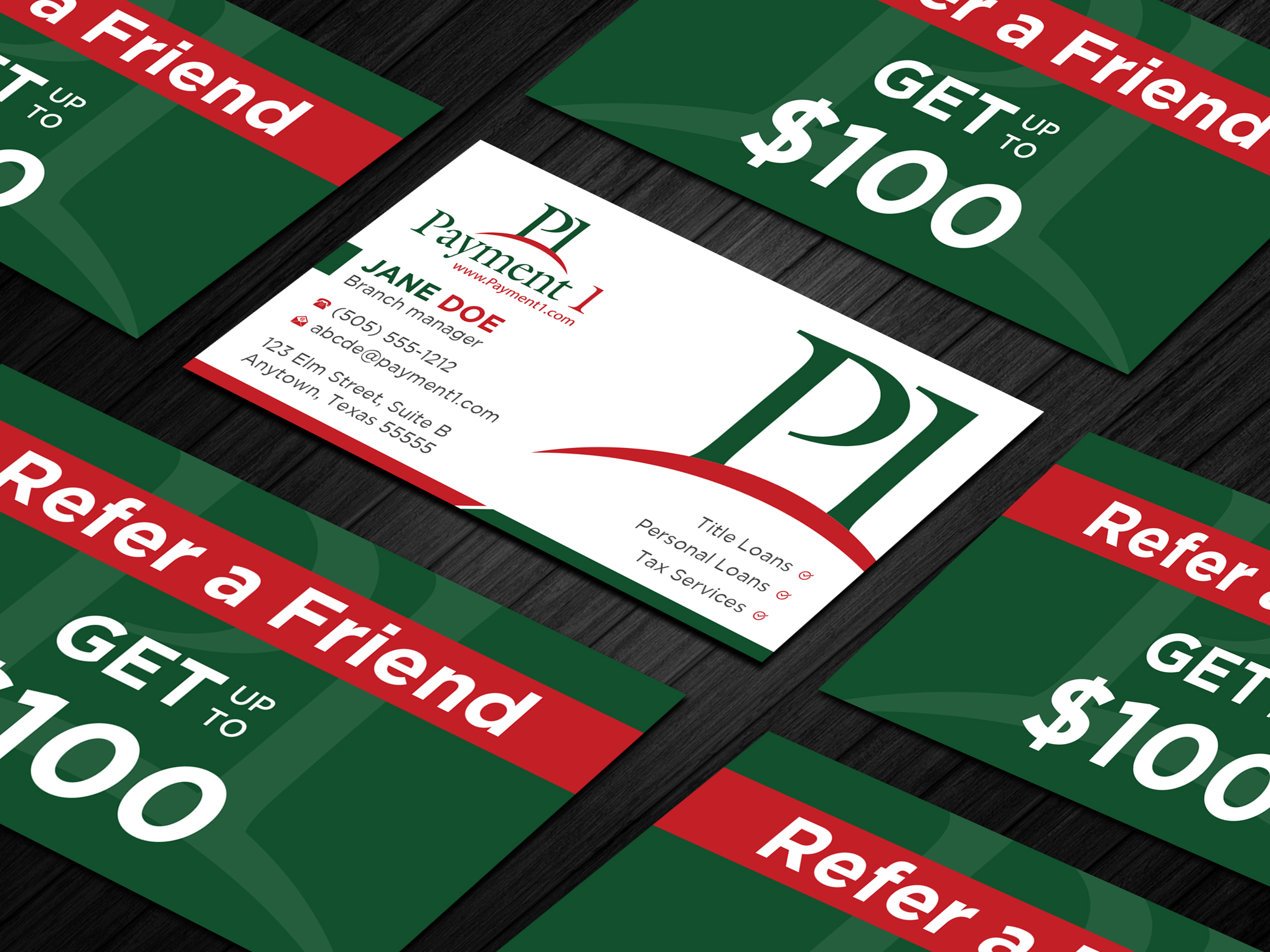 Business Card Design by Uttom 2 for Payment 1 Financial | Design #32849649