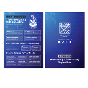 Diseño de Flyer por Design Grind para Metered Mining | Diseño: #32639310