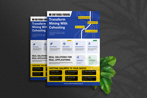 Diseño de Flyer por Mood Designz para Metered Mining | Diseño: #32619214