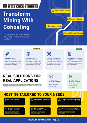 Diseño de Flyer por Mood Designz para Metered Mining | Diseño: #32619216