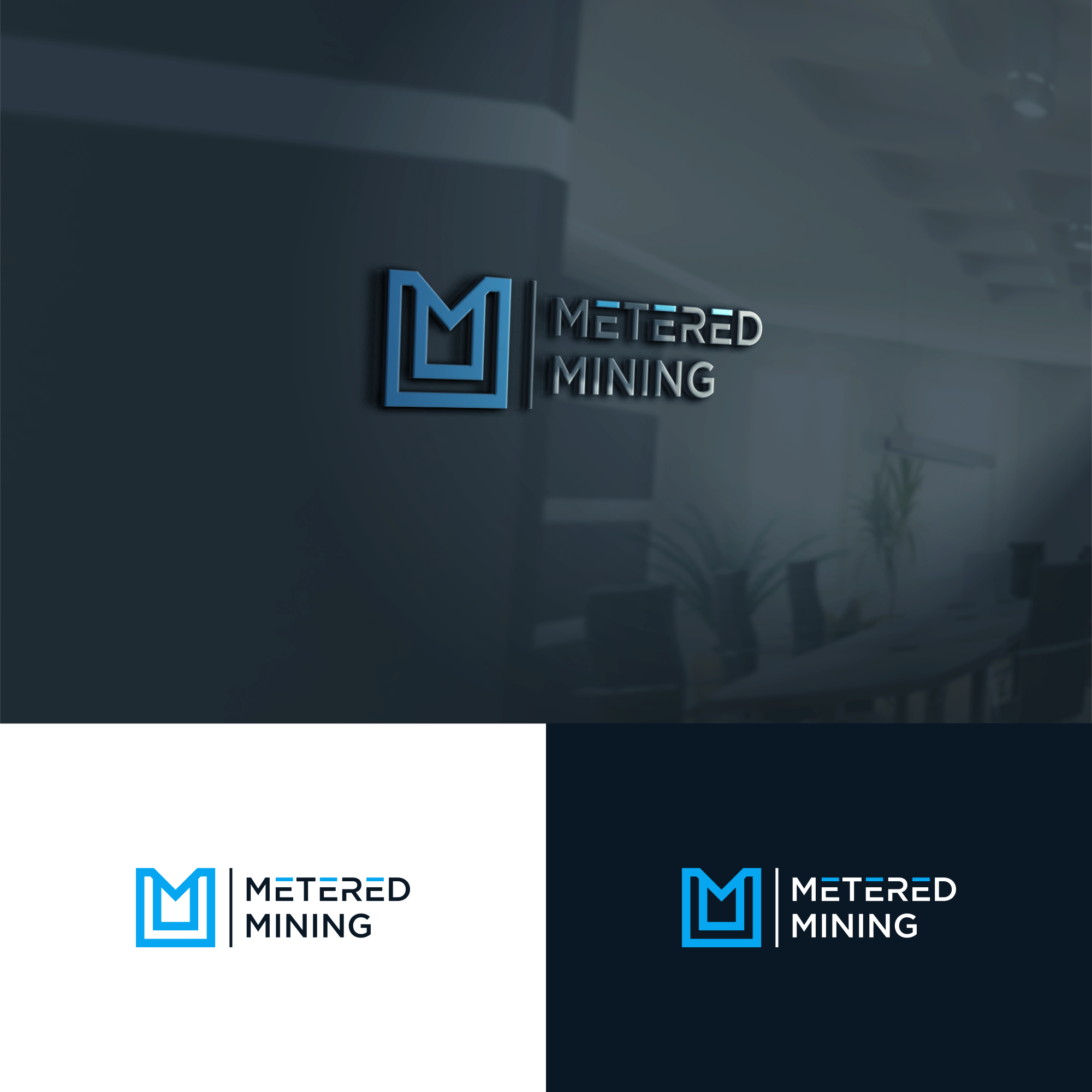 Diseño de Flyer por B.O_studio para Metered Mining | Diseño #32640595