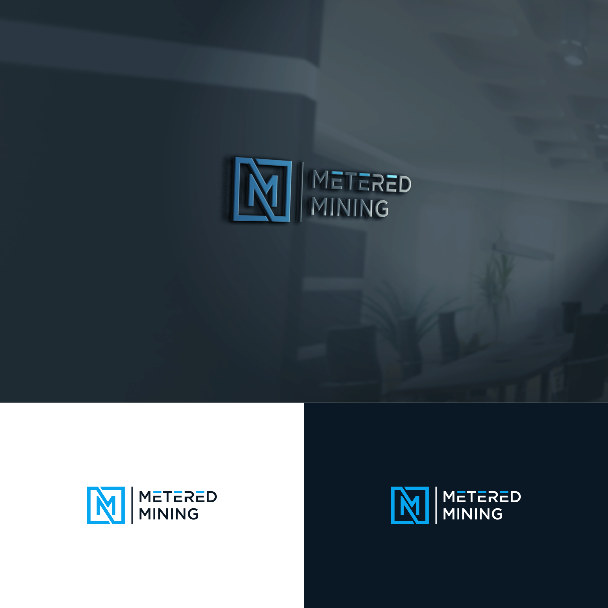 Diseño de Flyer por B.O_studio para Metered Mining | Diseño #32640698