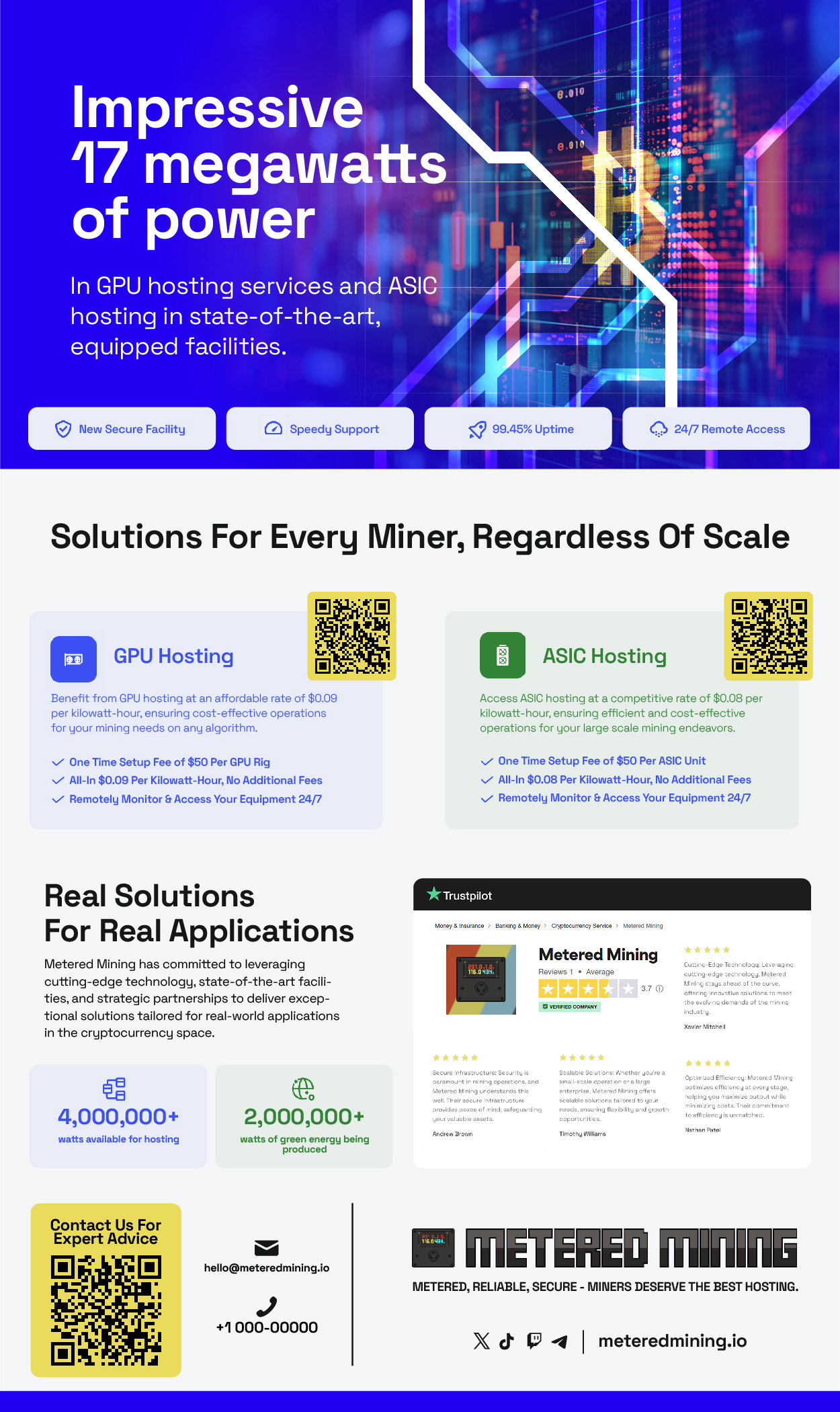 Flyer Design by gustavotrz for Metered Mining | Design #32624142