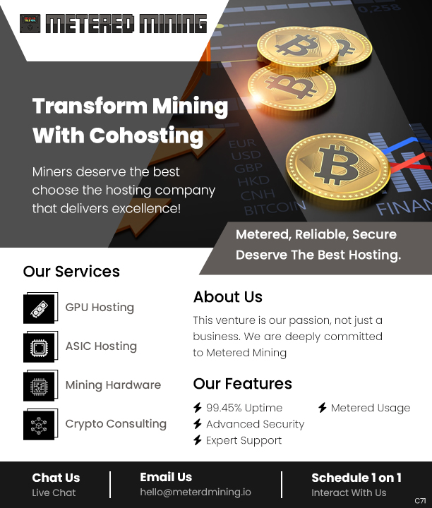 Diseño de Flyer por pb para Metered Mining | Diseño #32640540