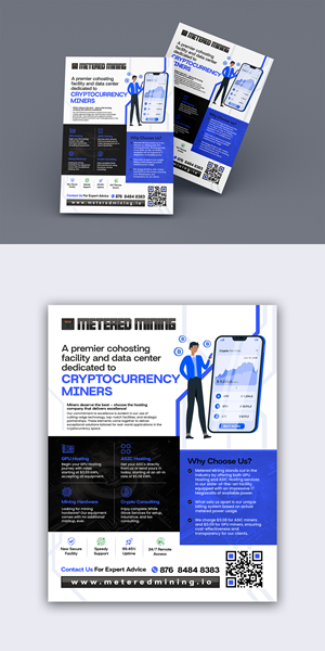 Flyer Design by debdesign for Metered Mining | Design: #32597099