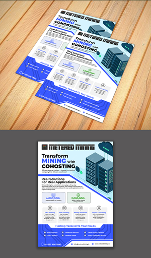 Flyer Design by 123graphics for Metered Mining | Design: #32603752
