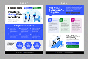 Flyer Design by Stan$oul for Metered Mining | Design: #32596099