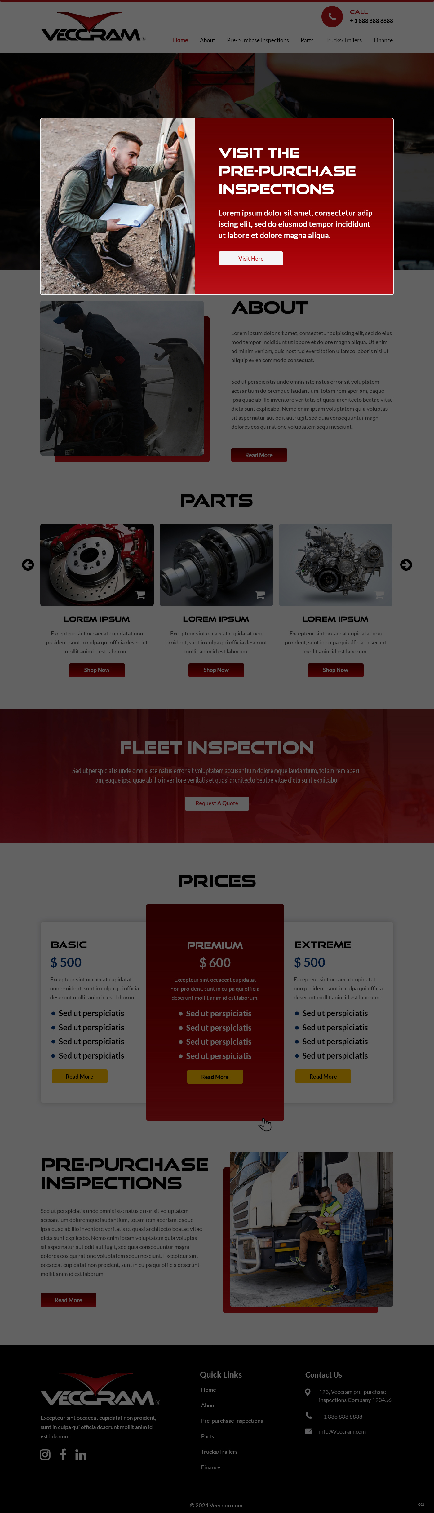Web-Design von pb für VECCRAM | Design #32606744