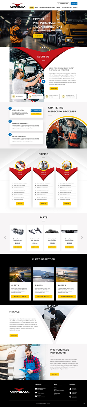 Diseño Web por pb para VECCRAM | Diseño: #32606759