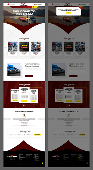 Web Design by pb for VECCRAM | Design: #32614890