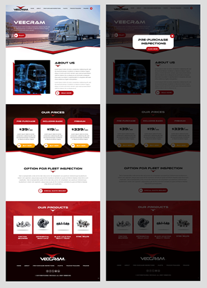 Web Design by pb for VECCRAM | Design: #32614891