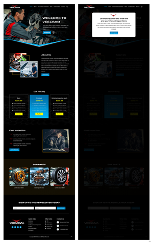 Web Design by pb for VECCRAM | Design: #32614897