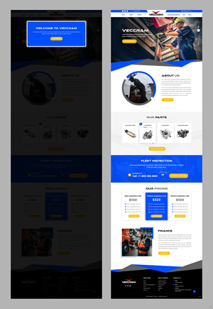 Web Design by pb for VECCRAM | Design: #32614901