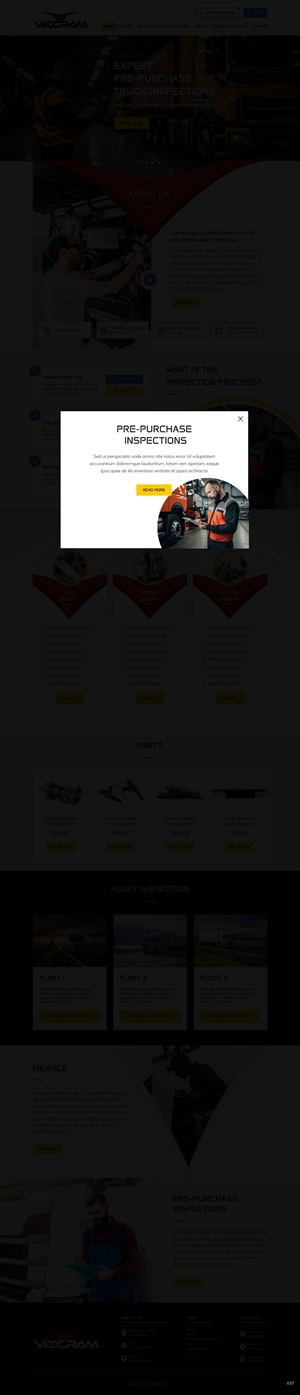Web Design by pb for VECCRAM | Design: #32614904
