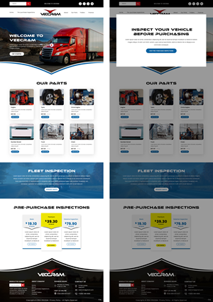 Web Design by pb for VECCRAM | Design: #32614906