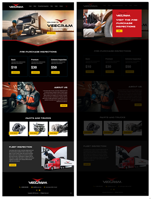 Web Design by pb for VECCRAM | Design: #32614969