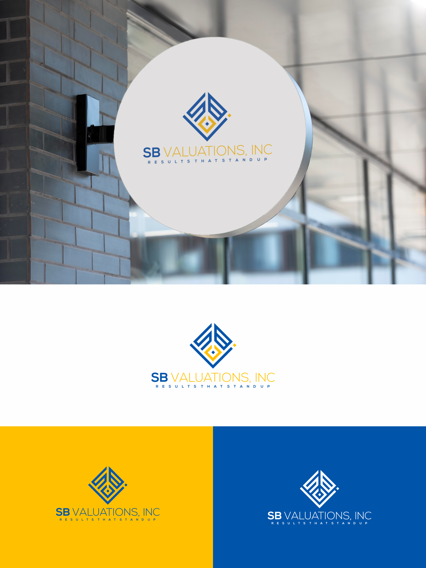 Logo Design by DeaDsn for Santa Barbara Valuations Inc. | Design #32605296