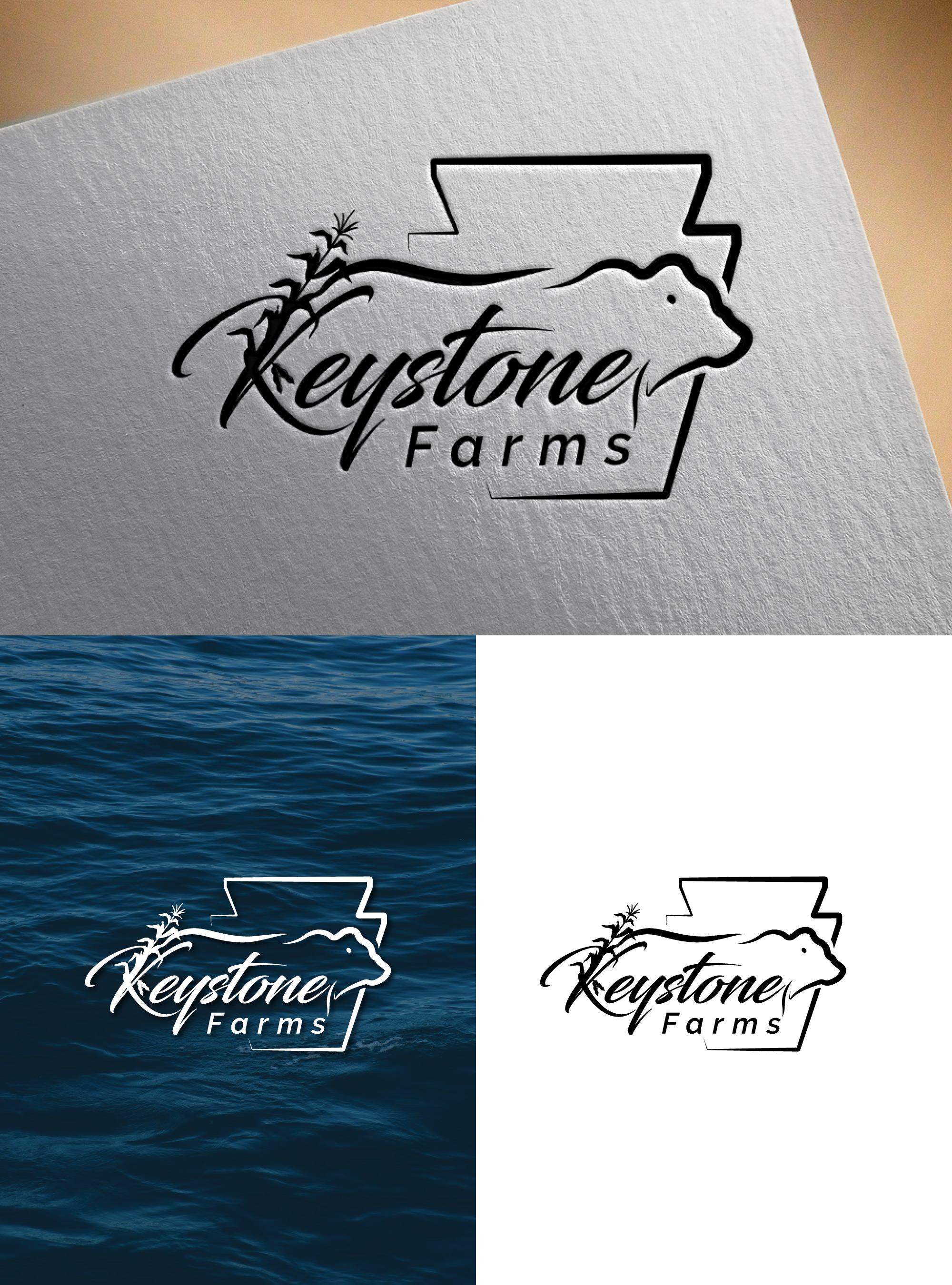 Logo Design by RS_Design for Keystone Farms | Design: #32605882
