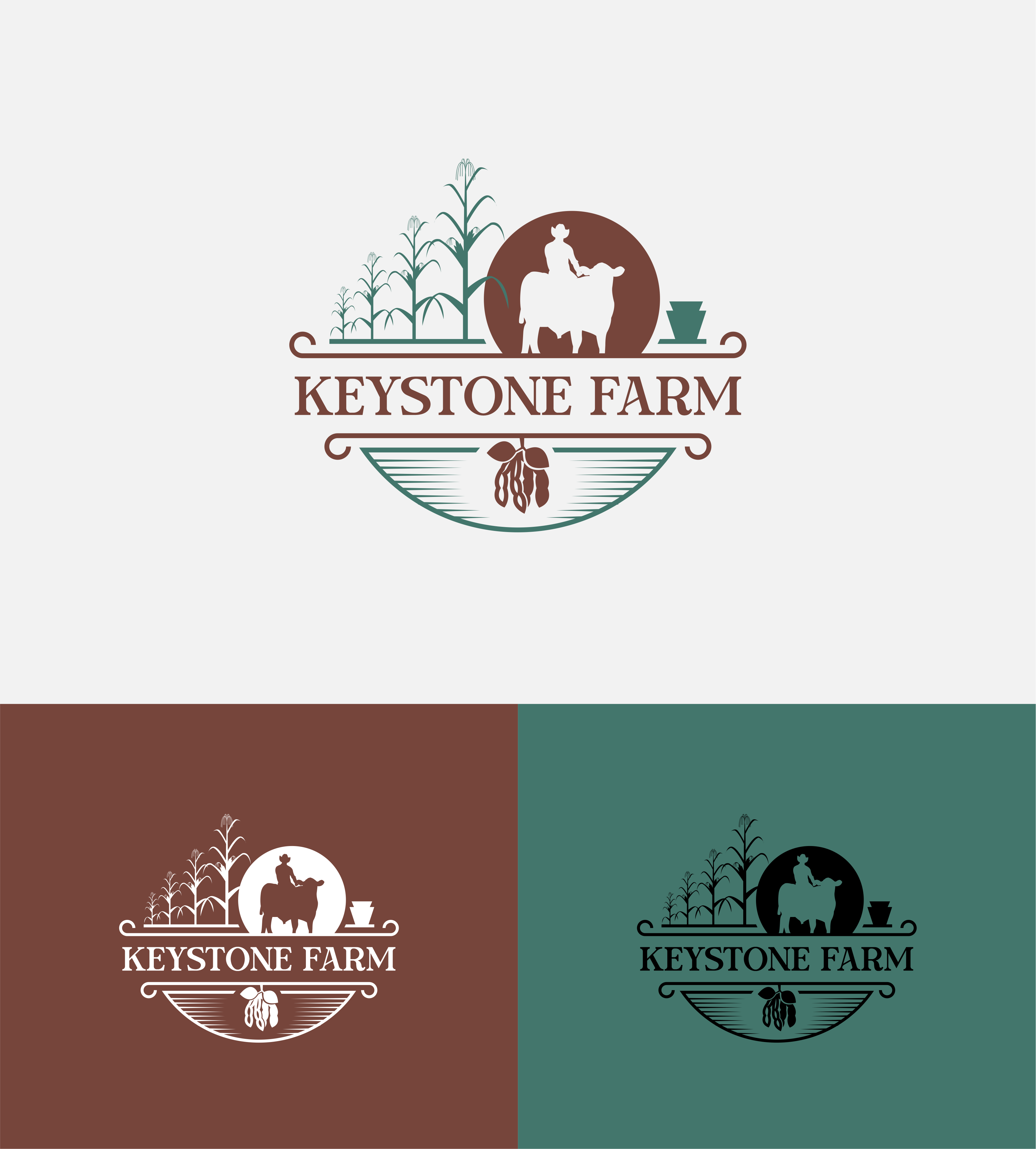 Logo Design by farie_z for Keystone Farms | Design #32642435