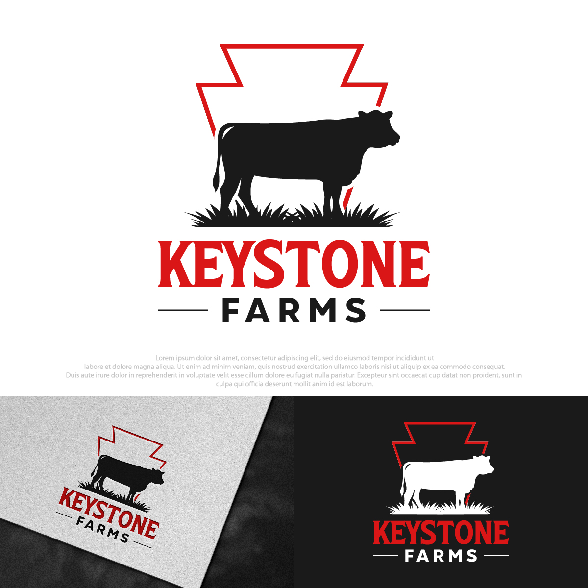 Logo Design by DesignLima for Keystone Farms | Design #32611582