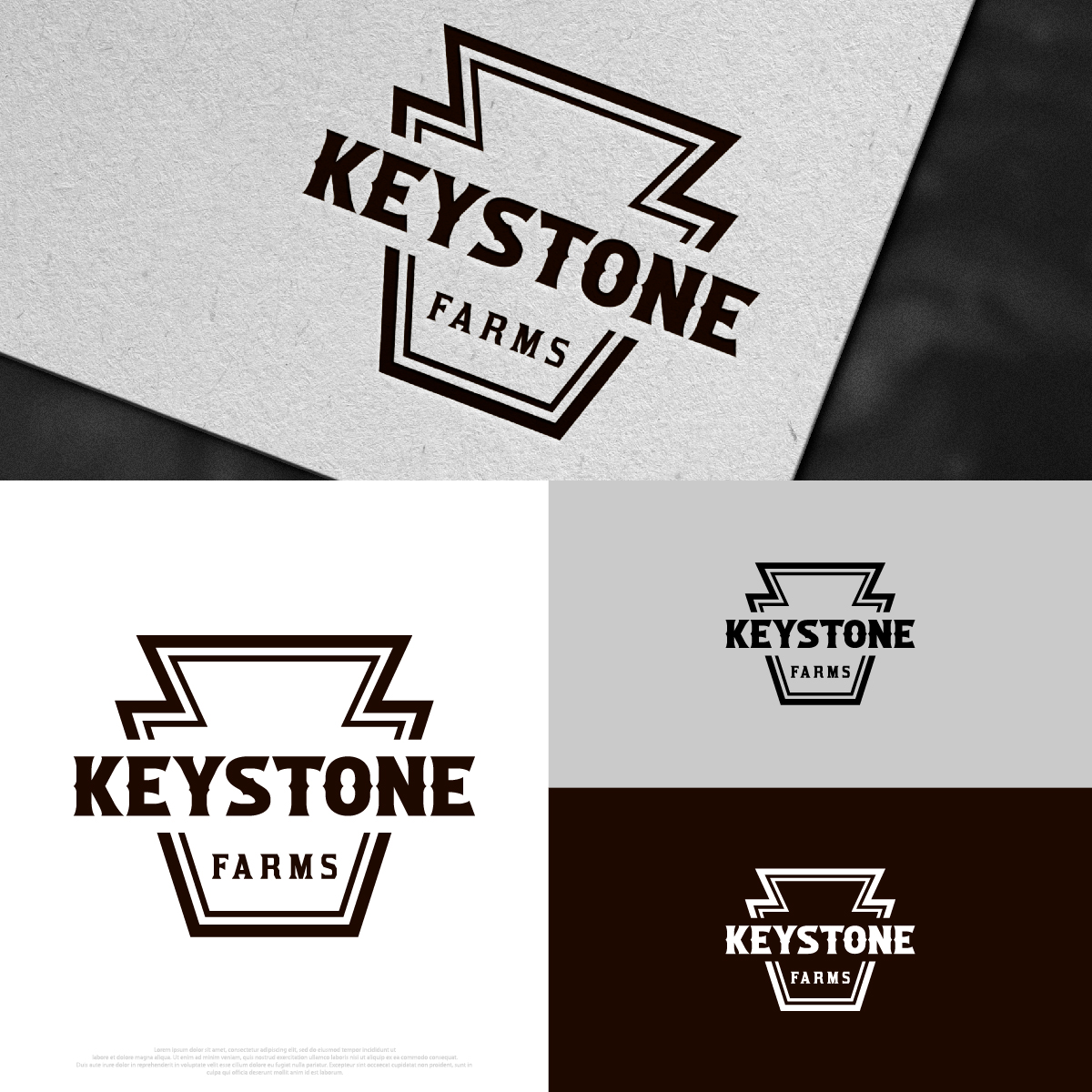 Logo-Design von DesignLima für Keystone Farms | Design #32640410