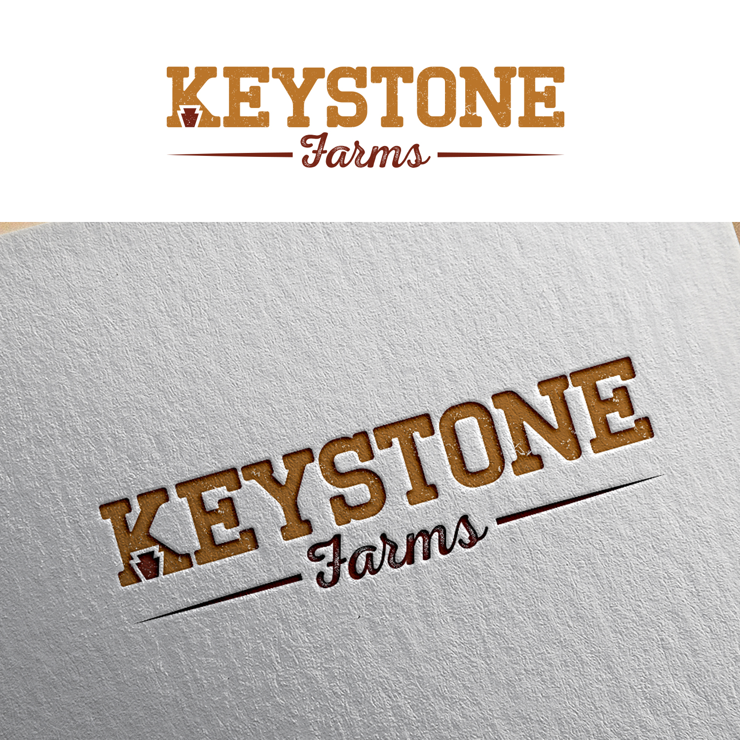 Logo Design by EnaGraph for Keystone Farms | Design #32610487