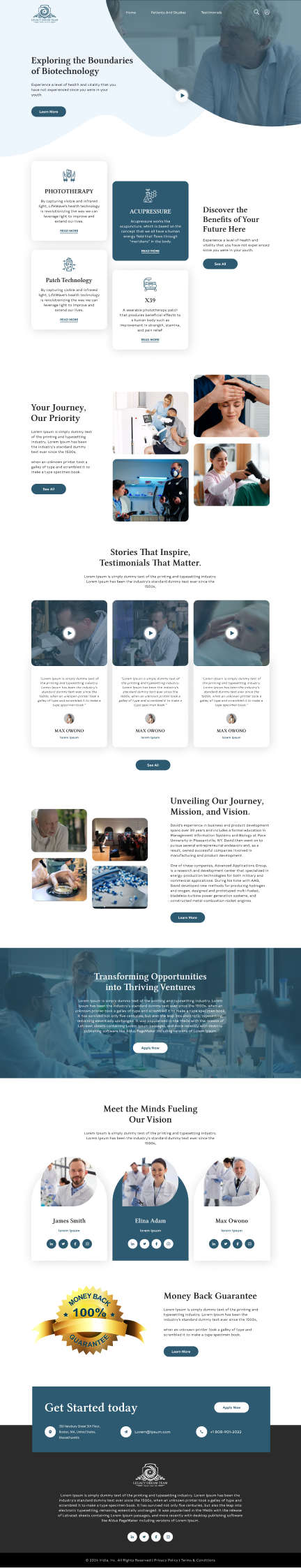 Web Design by Hafsa Fatymah for this project | Design #32629311