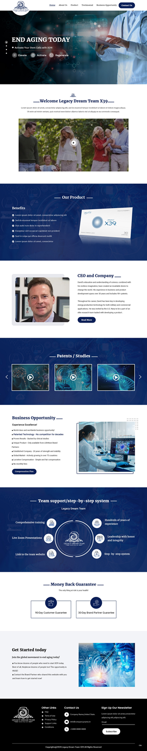 Web Design by pb for this project | Design: #32614844