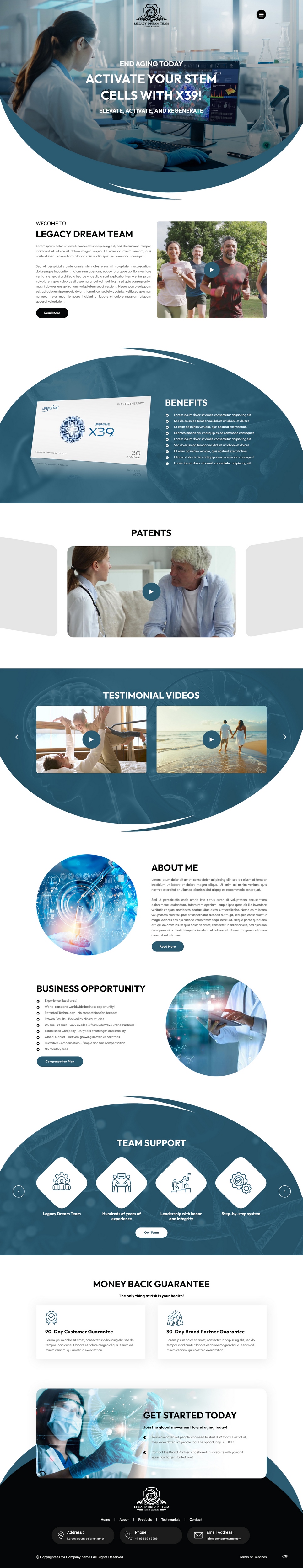 Web Design by pb for this project | Design #32614845