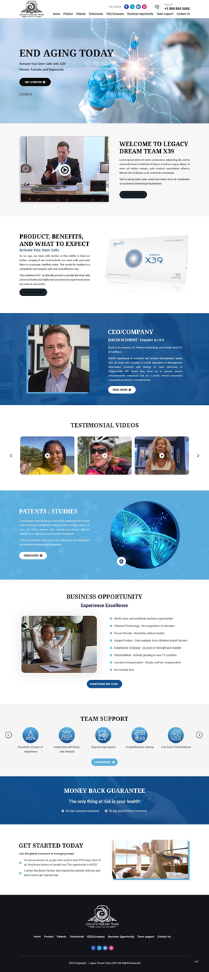 Web Design by pb for this project | Design: #32614846