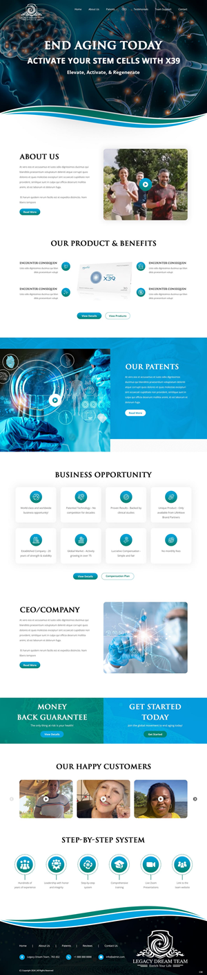 Web Design by pb for this project | Design: #32614848