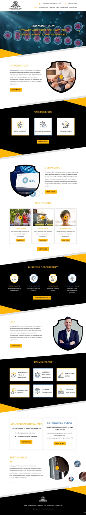 Web Design by pb for this project | Design: #32614849