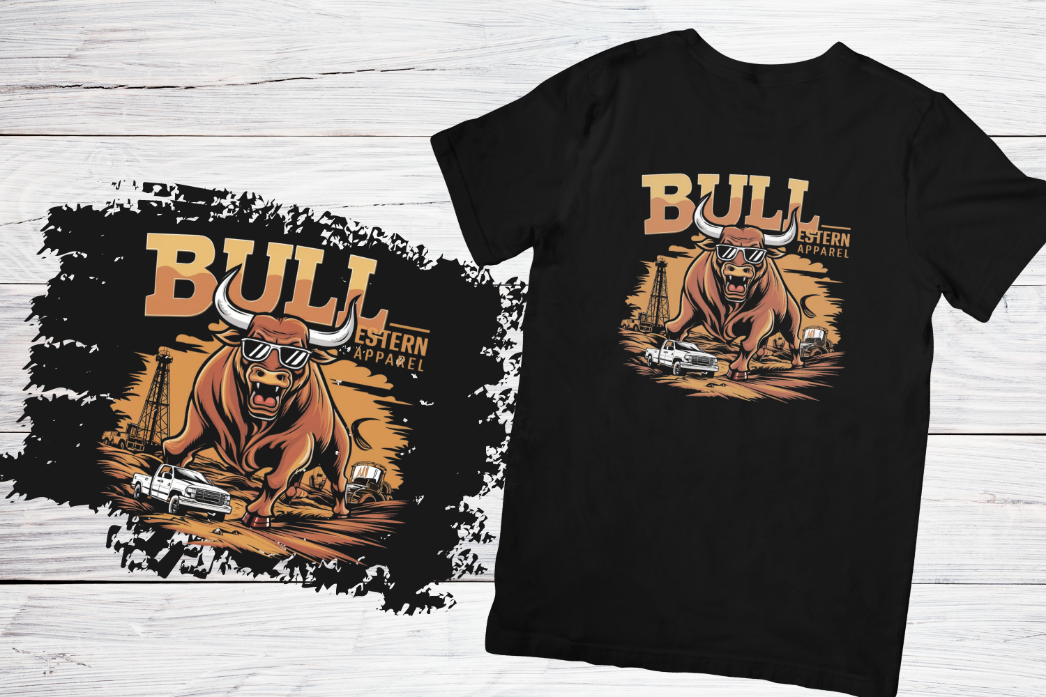 T-shirt Design by HossamHussien 2 for this project | Design #32612266