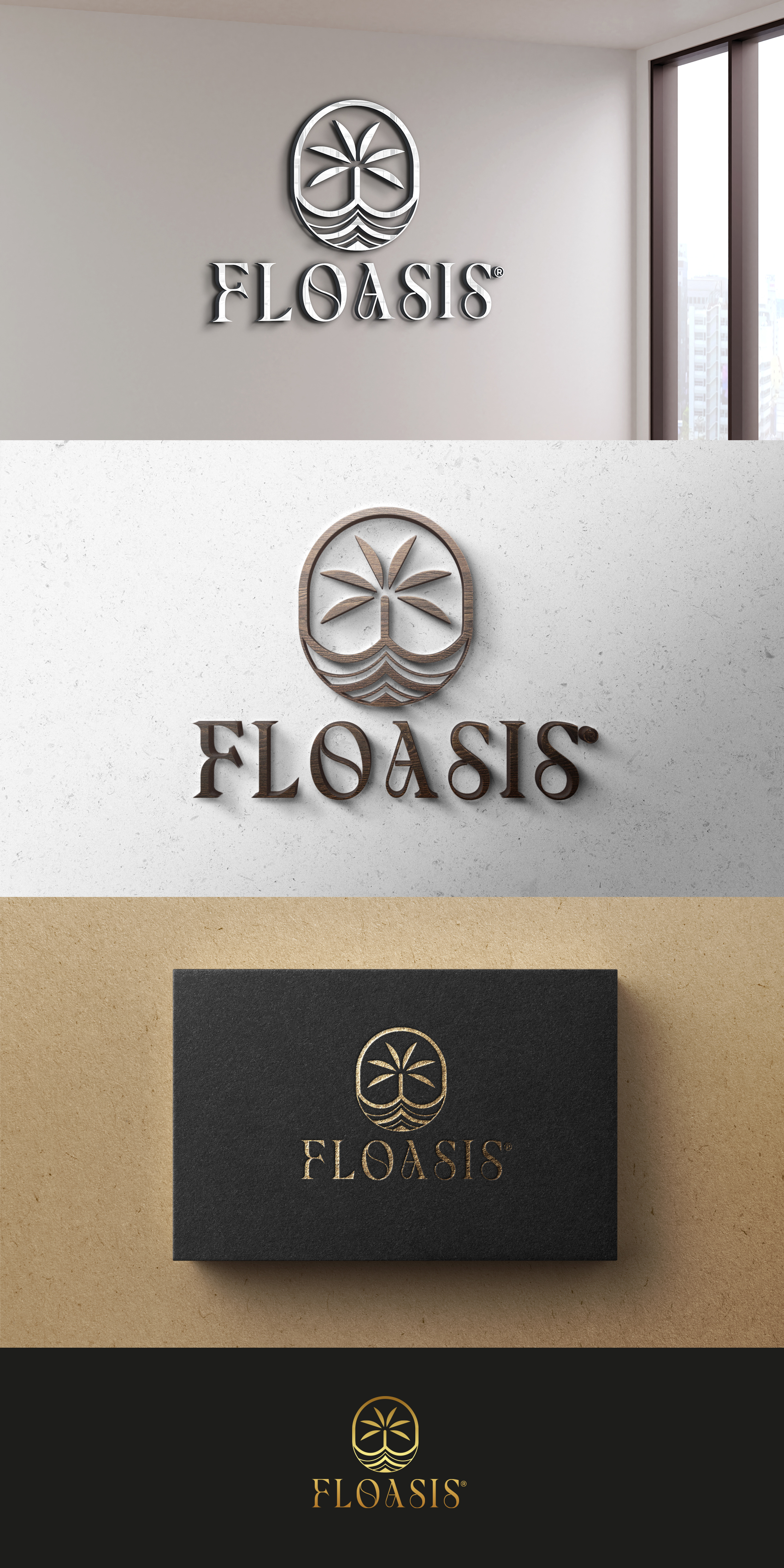 Logo Design by Jose Lopez ( Verified Pro Designer ) for Floasis | Design #32606551