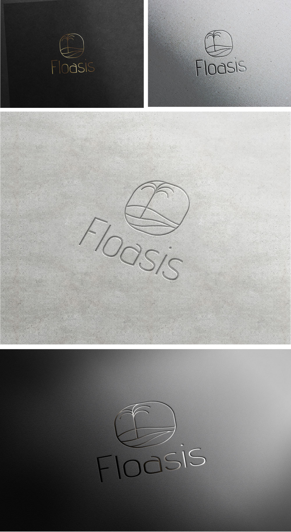 Logo Design by Cre@8ive.Colors for Floasis | Design #32635365
