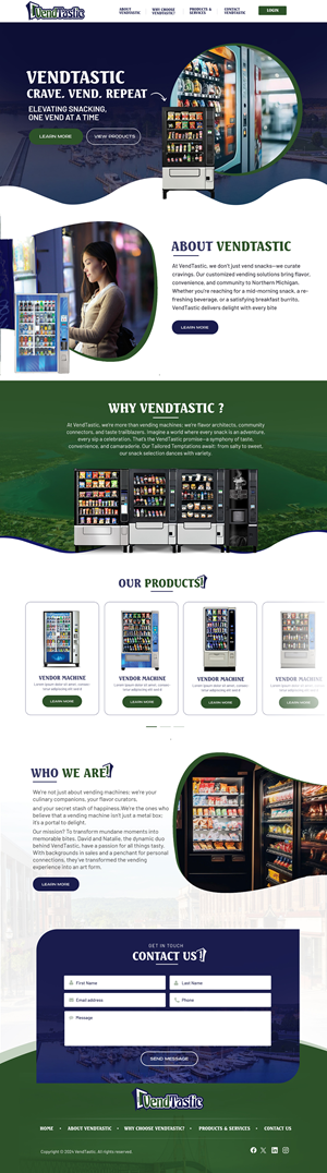 Diseño Web por Blue Sparrow para este proyecto | Diseño: #32619751
