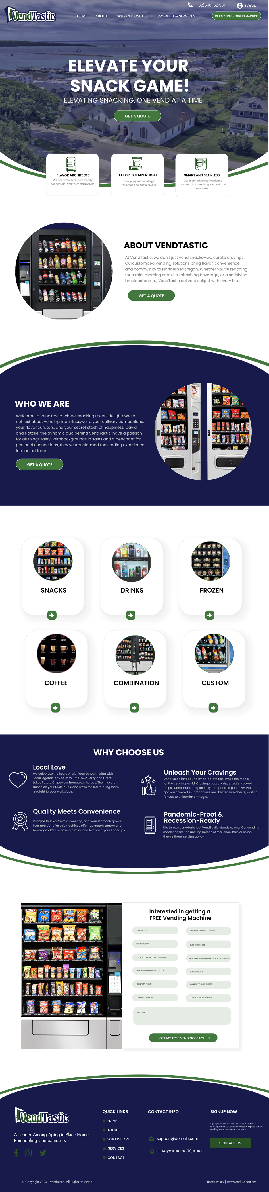 Web Design by WahDesign for this project | Design #32622950